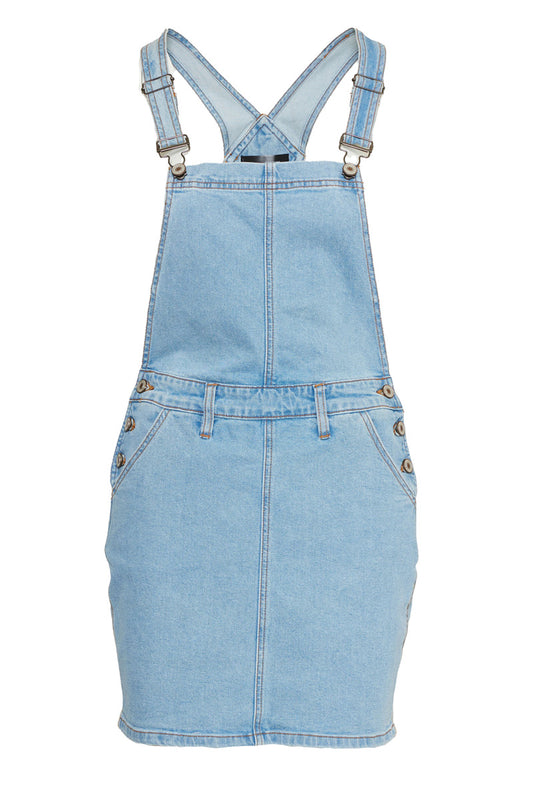 SR SEVENTY6 DENIM OVERALL DRESS_MEDIUM WASH